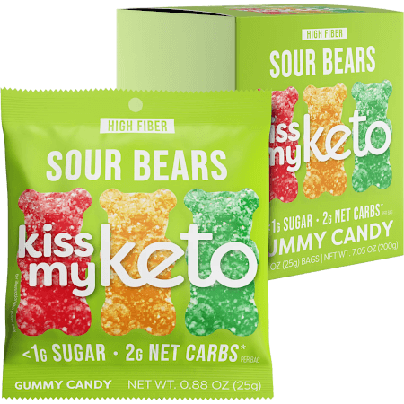 Naturally Flavoured Gummies - (Box of 8) Sour Bears